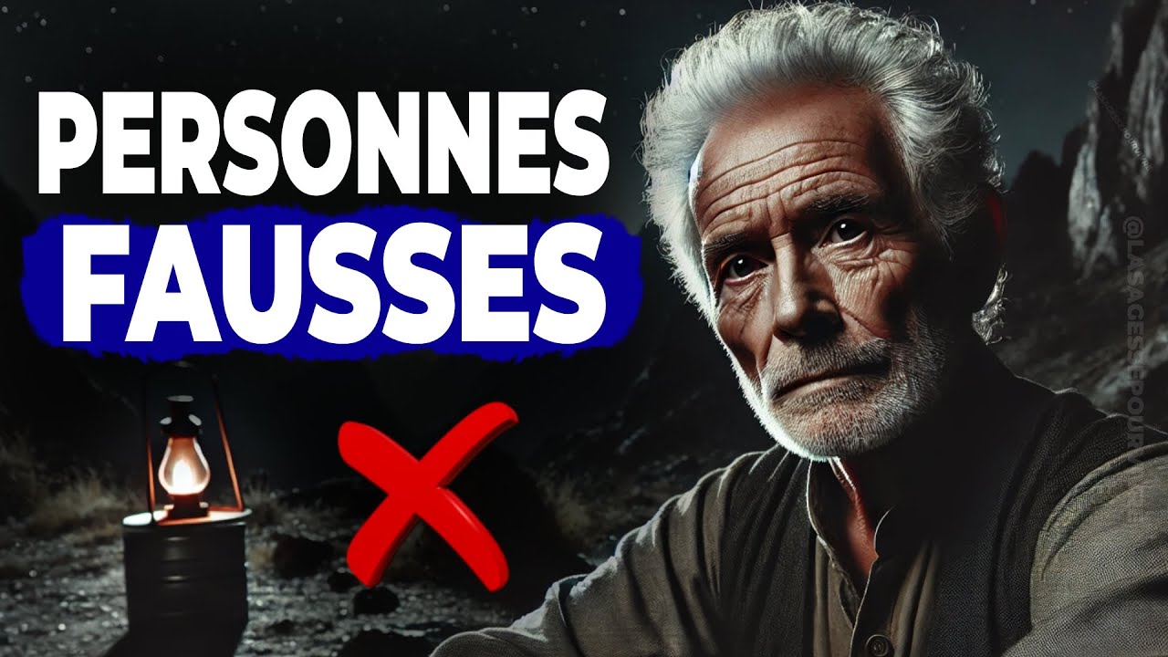 10 SIGNES qu'il y a une personne FAUSSE à vos côtés! CONSEILS DES AÎNÉS