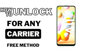 SIM Network Unlock Code for Samsung Galaxy A11