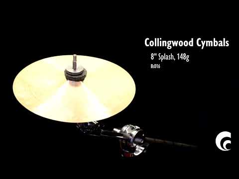 Collingwood Cymbals 8" Splash (148g). Unique & handmade. Free shipping! image 2