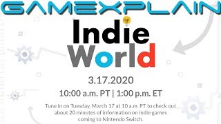 Nintendo Indie World Announced for TOMORROW