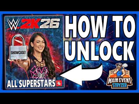 How to Unlock All Superstars in WWE 2K26!