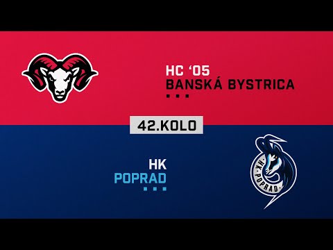 42.kolo HC 05 Banská Bystrica - HK Poprad HIGHLIGHTS