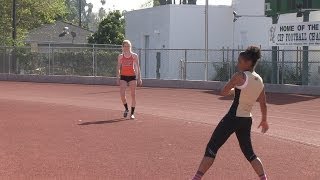 2014 Track - Wildcat Relays - Varsity Girls' High Jump