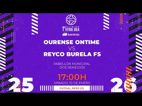 Ourense Ontime vs REYCO Burela FS | Primera Iberdrola Futsal Jornada 14