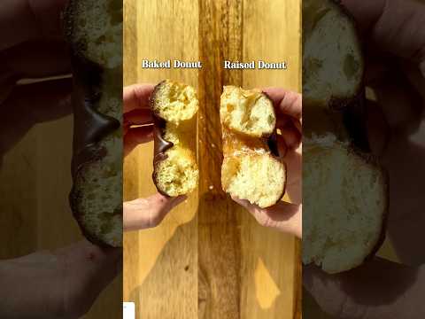 Why there are so many different donuts and the science behind #donuts #foodscience #baking