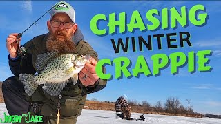 Using LIVESCOPE to CHASE Active Feeding Winter CRAPPIE