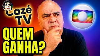 CAZÉ TV ESTÁ DANDO UM BAILE NAS CONCORRENTES PRINCIPALMENTE NA REDE GLOBO