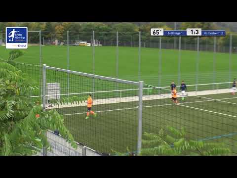 B-Junioren - 1:3 - Sean-Andreas Seitz - FC Nöttingen vs TSG 1899 Hoffenheim
