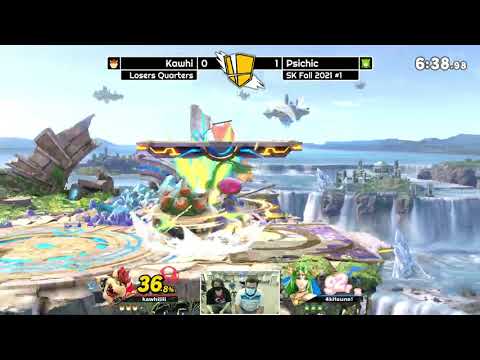 Smash Knights Fall 2021 #1 Losers Quarters - Kawhi (Bowser) vs Psichic (Palutena, Robin)