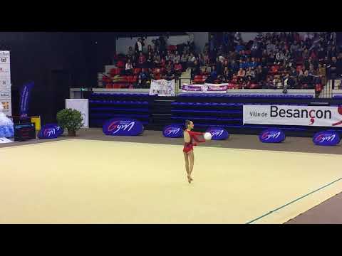 Salomé Roger - Nat C 14/15 ans - France Besançon 2018