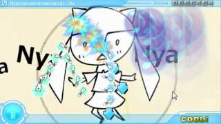 Nyan Cat VOCALOID MIKU HATSUNE PROJECT DIVA VIDEO GAME!