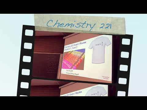 101526 L2 Chemistry 221 Video Lecture Part I