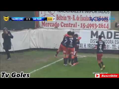 Talleres Remedios Escalada 1 San Telmo 0 - B Metropolitana 2016/17 (Fecha 34)