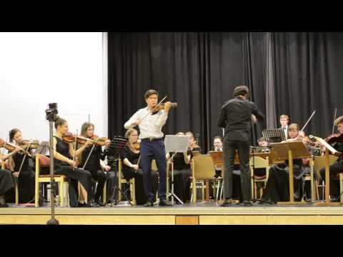 Philip Huang plays Mendelssohn Violin Concerto e-minor