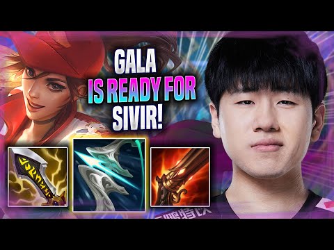GALA IS READY FOR SIVIR! - RNG GALA Plays Sivir ADC vs Kalista! | Season 2022