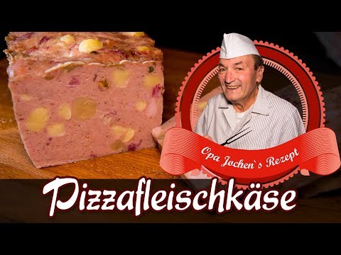 Pizzafleischkäse selber machen - Wurst selber machen - Pizza Leberkäse - Opa Jochen´s Rezept