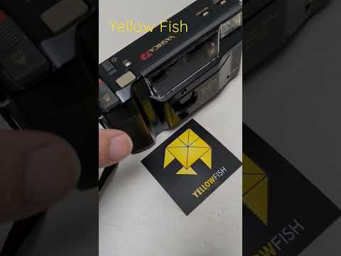 Yashica T2 Kyocera TD Carl Zeiss 35mm vintage film camera #testing