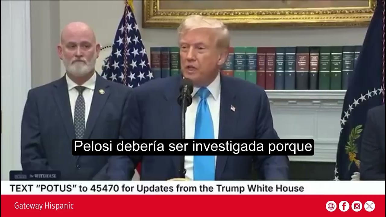 Trump: Nancy Pelosi should be investigated