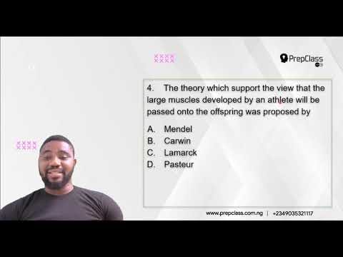 JAMB  Biology  2015  Qsts  1  to  5