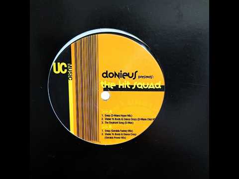Donieus  - Shake Yo Booty & Dance Crazy (Geralds Power Mix)【The Hit Squad  EP/1998】Techno