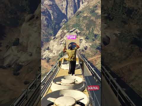 Cara Menghentikan Kereta Api Di GTA 5 #shorts