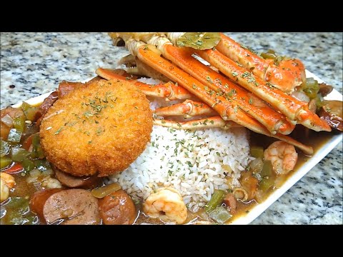 SEAFOOD AND SAUSAGE GUMBO | SOUTHERN COMFORT | SUNDAY DINNER