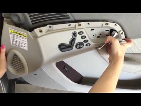 Mercedes S-Class (W220): Side Mirror Rubber Gasket/Door Panel 2003-2006