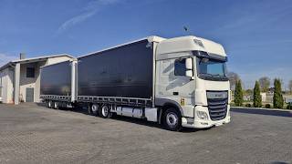 DAF XF 530 / TANDEM SZERELVÉNY / 120 M3 / ÁTRAKODÓS / 6x2 / FÜGGÖNYPONYVÁS /