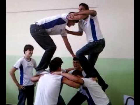 piramide no intervalo da aula