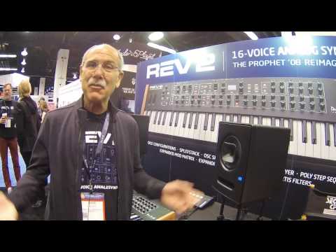 NAMM 2017 Dave Smith Instruments Prophet Rev2 8-/16-Voice Analog Synth