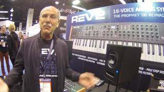 Video thumbnail for NAMM 2017 Dave Smith Instruments Prophet Rev2 8-/16-Voice Analog Synth by Kraft Music