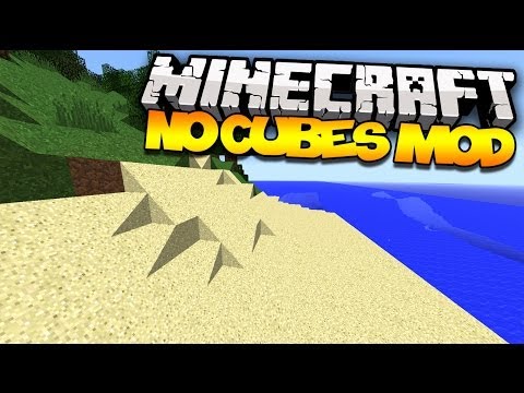UnspeakableReacts - Minecraft: NO CUBES (Smooth Terrain!) | Mod Showcase