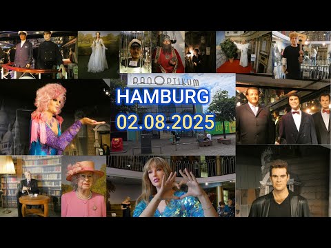 Our visit to the Panoptikum, the wax museum in Hamburg on 02.08.25