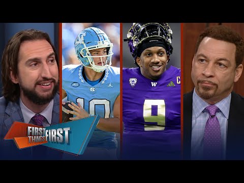 Falcons brass explains Draft pick, Chiefs get Worthy & Patriots take Maye | NFL | FIRST THINGS FIRST