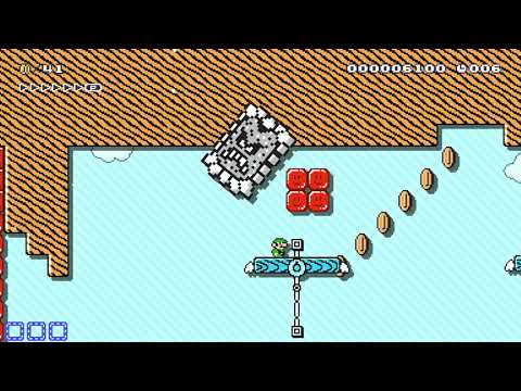 Gift Of Winter [20s] by WindWoomy - Super Mario Maker 2 - No Commentary 1bz
