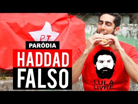 PARÓDIA: Haddad Falso (Amor Falso) Voto Bolsonaro - JONATHAN NEMER