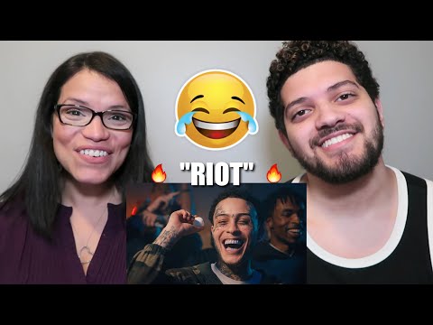 MOM REACTS TO LIL SKIES! "RIOT" (Official Music Video)