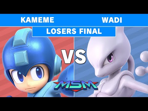 MSM 205 - R2G | Kameme (Mega man) Vs AG | WaDi (ROB, Mewtwo) Losers Finals - Smash Ultimate