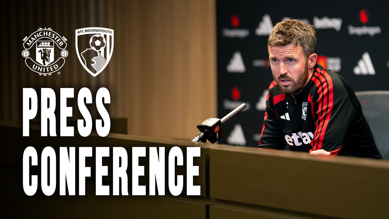 Michael Carrick Pre-Bournemouth | Press Conference
