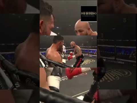 Lyndon Author vs Walter Gabriel Sequeira highlight #highlights #boxing #viral #argentina #fyp #usa