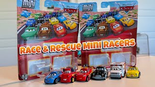 2025 Disney Cars Race & Rescue Mini Racers 3 Packs Unboxing & Review — No Rally Racers?