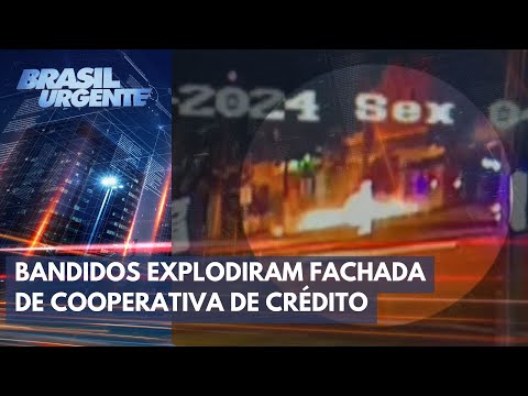 'Novo Cangaço' explode e rouba agência no interior do Paraná | Brasil Urgente