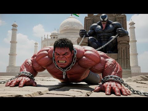  Venom vs Red Hulk - Ultimate epic Battle 4K