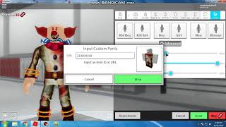 How To Be Pennywise Chucky In Robloxian Highschool Most - pennywise pants roblox
