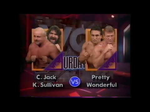 Tag Titles   Pretty Wonderful vs Cactus Jack & Kevin Sullivan   Saturday Night July 23rd, 1994