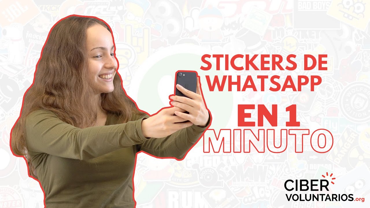 Cómo crear Stickers de WhatsApp En 1 Minuto