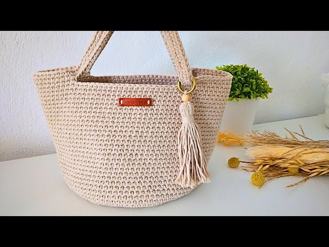 Vídeo relacionado con MODELISA - Bolso Tote Rafia Paja Grande De Hombro Estilo Casual Para Playa Shopper Mujer (Marrón)