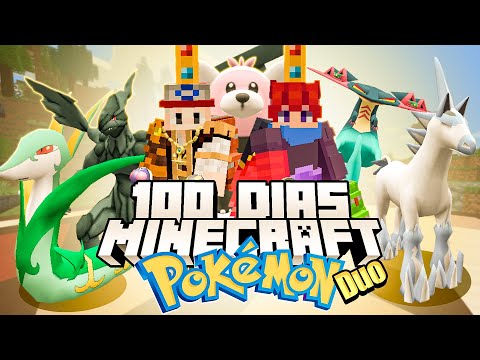 SOBREVIVI 100 DIAS NO PIXELMON DO MINECRAFT EM DUO@helliiot - O FILME