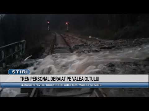 TREN PERSONAL DERAIAT PE VALEA OLTULUI