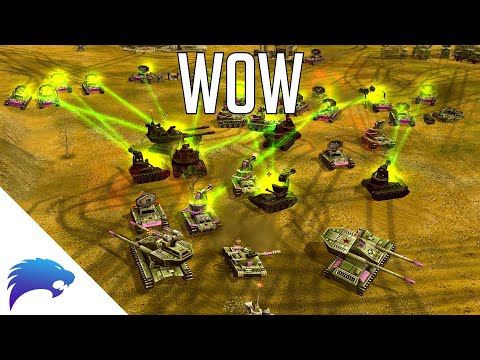 Moliere vs Leader | Epic Destruction | Nuke vs China | Generals Zero Hour